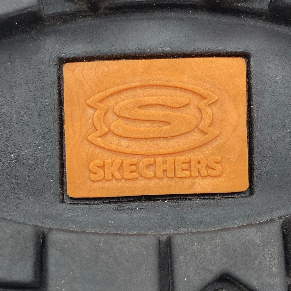 Skechers Mens 8 Boots Vintage SN6909 Chunky Platform Leather Y2K Grunge Gorpcore